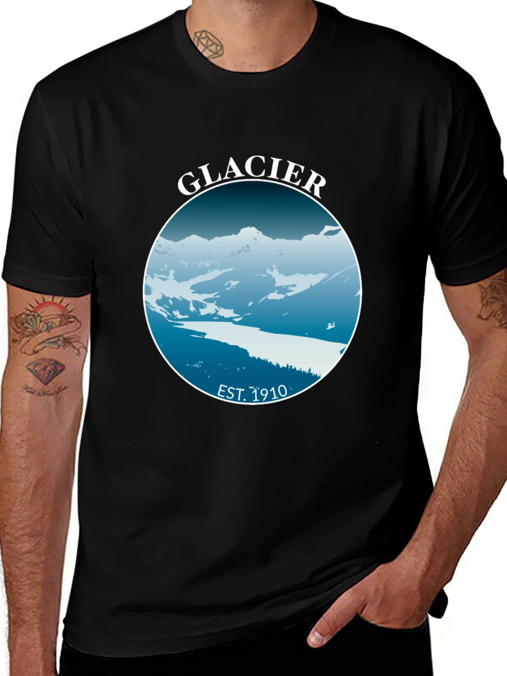 Glacier Est. 1910 Graphic T-Shirt