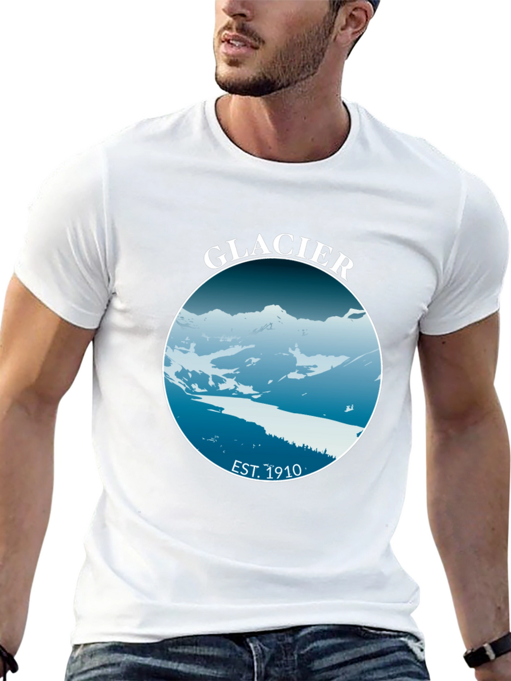 Glacier Est. 1910 Graphic T-Shirt