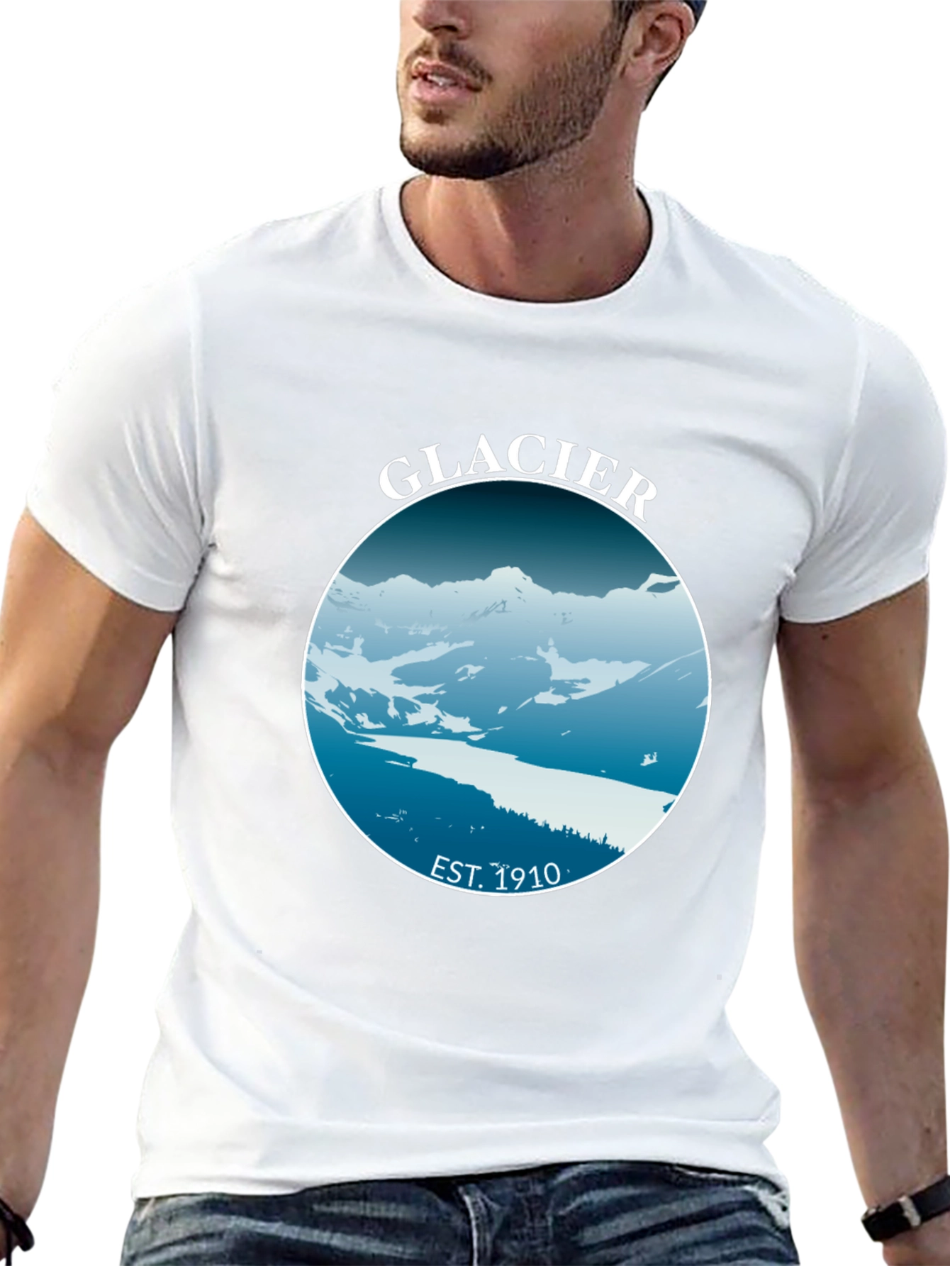 Glacier Est. 1910 Graphic T-Shirt