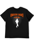 Country Dance T-Shirt - Line Dancing Apparel