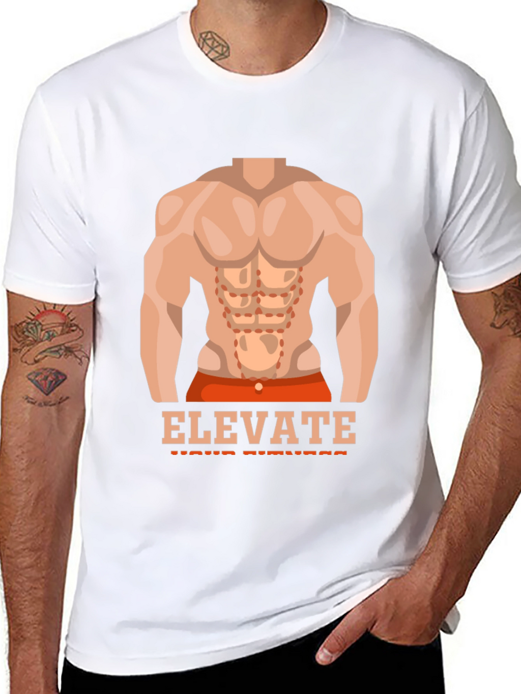 Elevate Your Fitness Graphic Tee