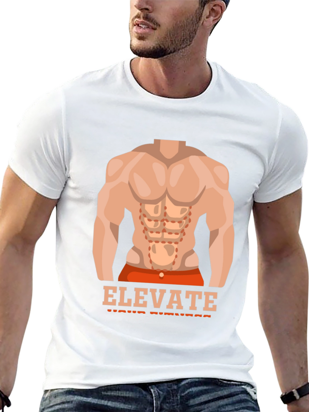 Elevate Your Fitness Graphic Tee