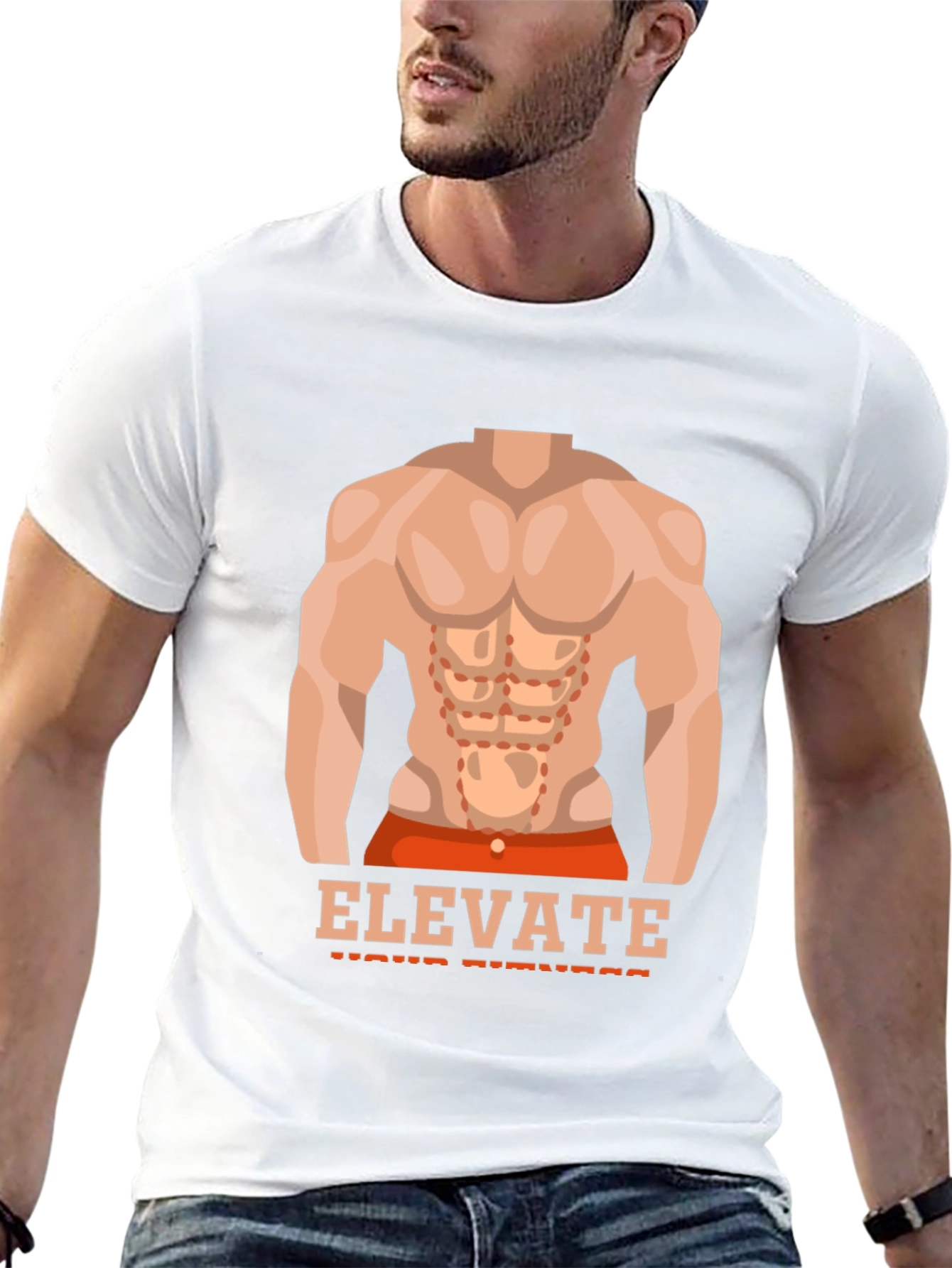 Elevate Your Fitness Graphic Tee