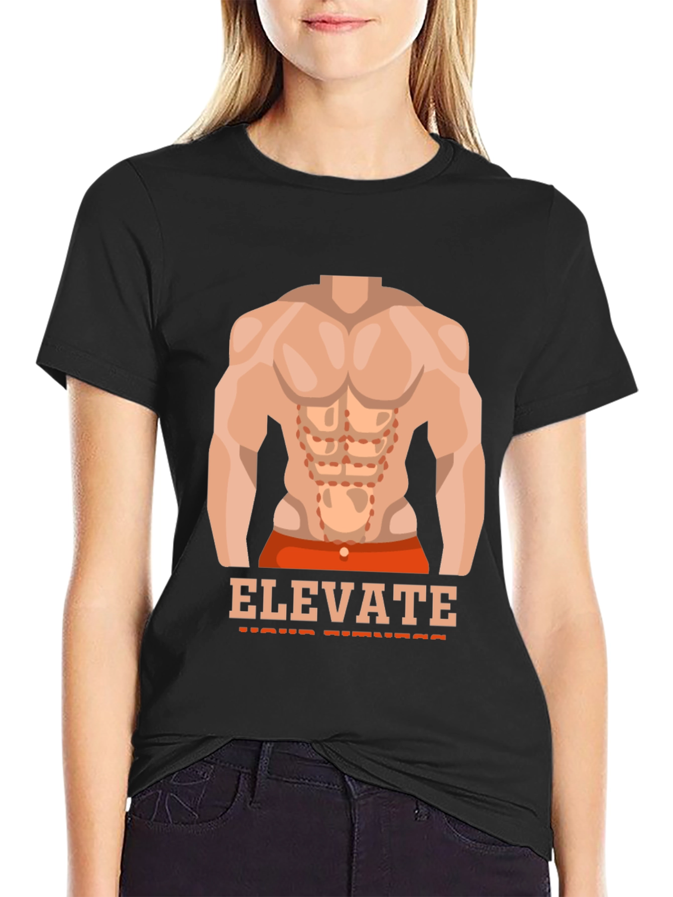 Elevate Your Fitness Graphic Tee