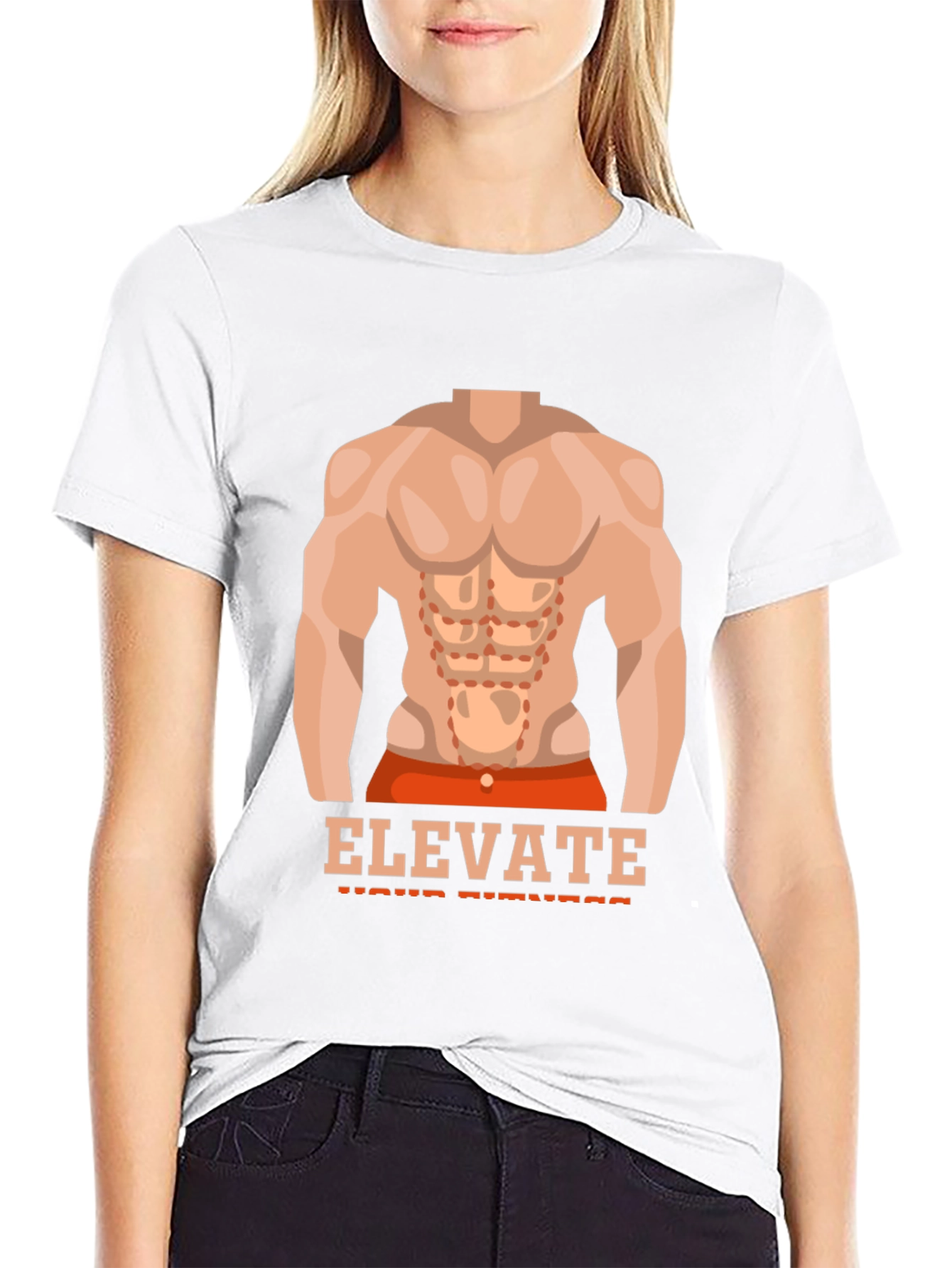 Elevate Your Fitness Graphic Tee