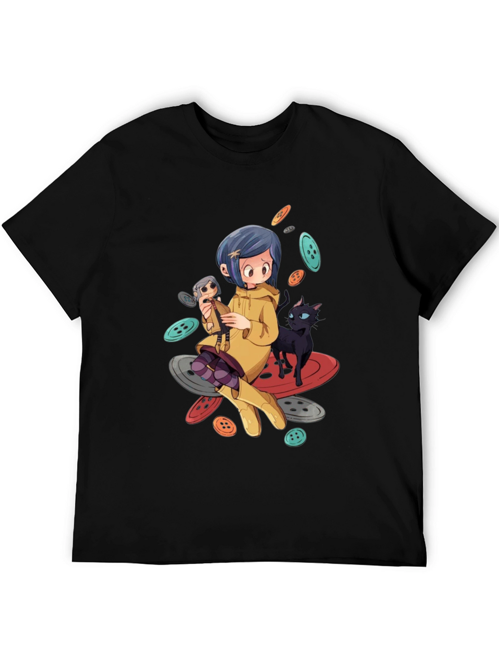 Cartoon Style Anime T-Shirt