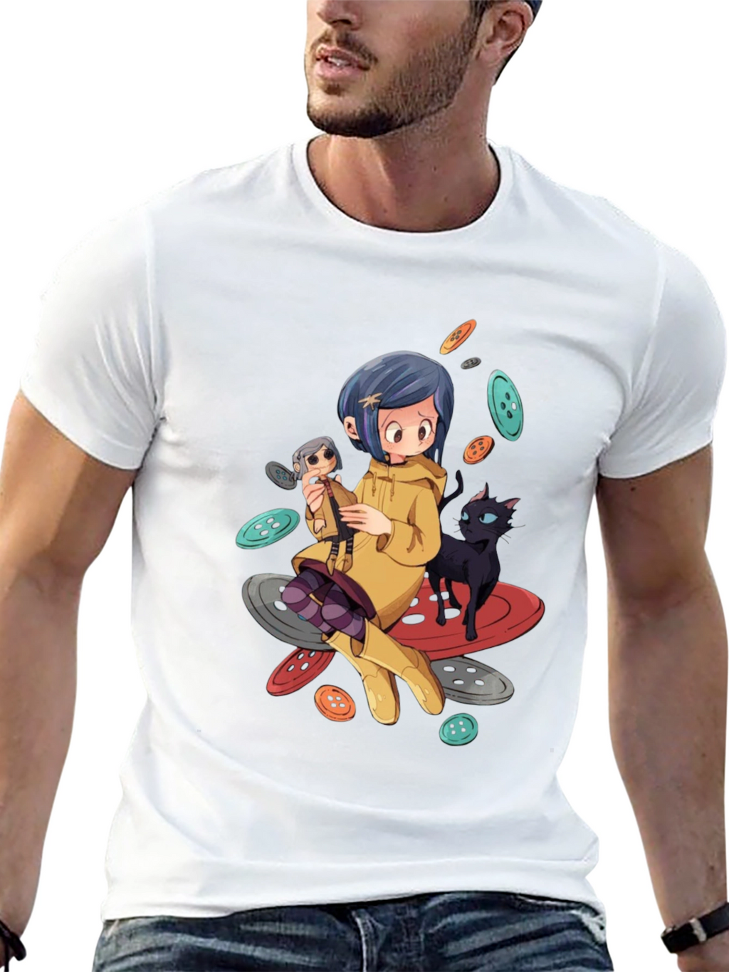 Cartoon Style Anime T-Shirt
