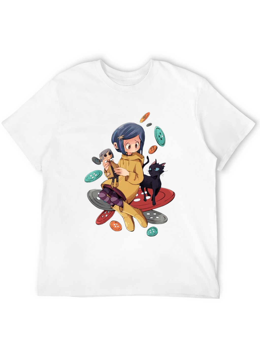 Cartoon Style Anime T-Shirt