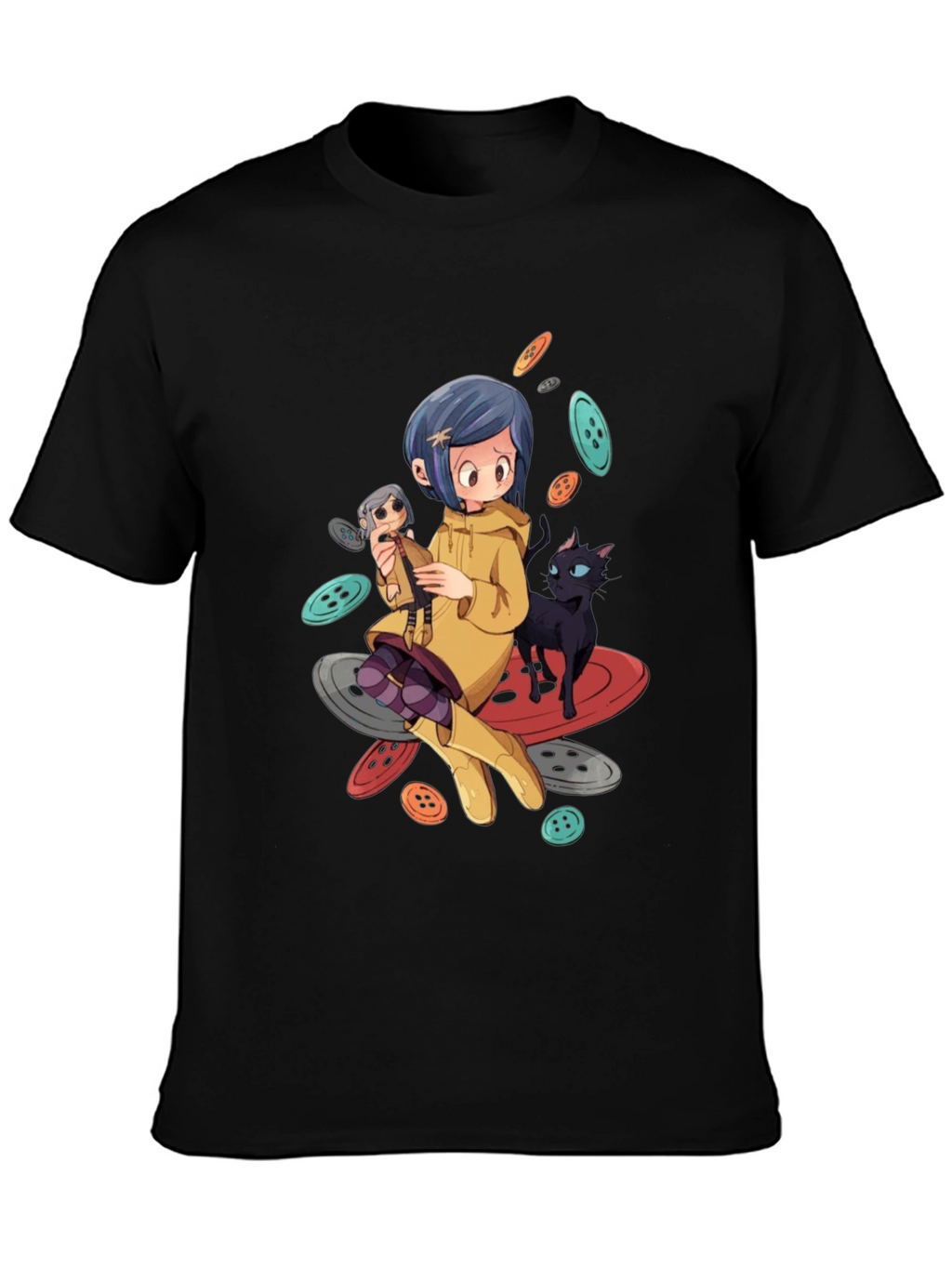 Cartoon Style Anime T-Shirt