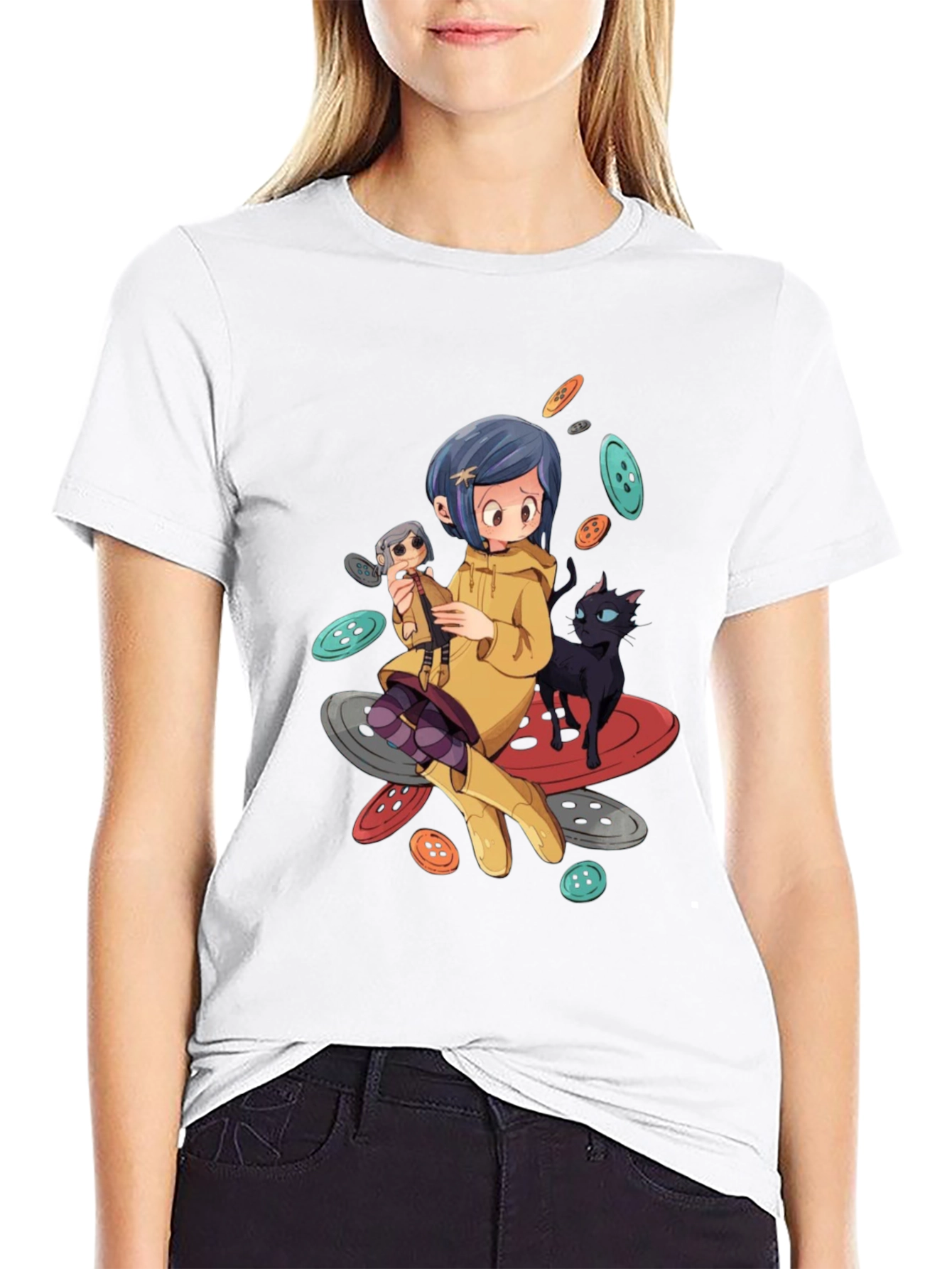 Cartoon Style Anime T-Shirt