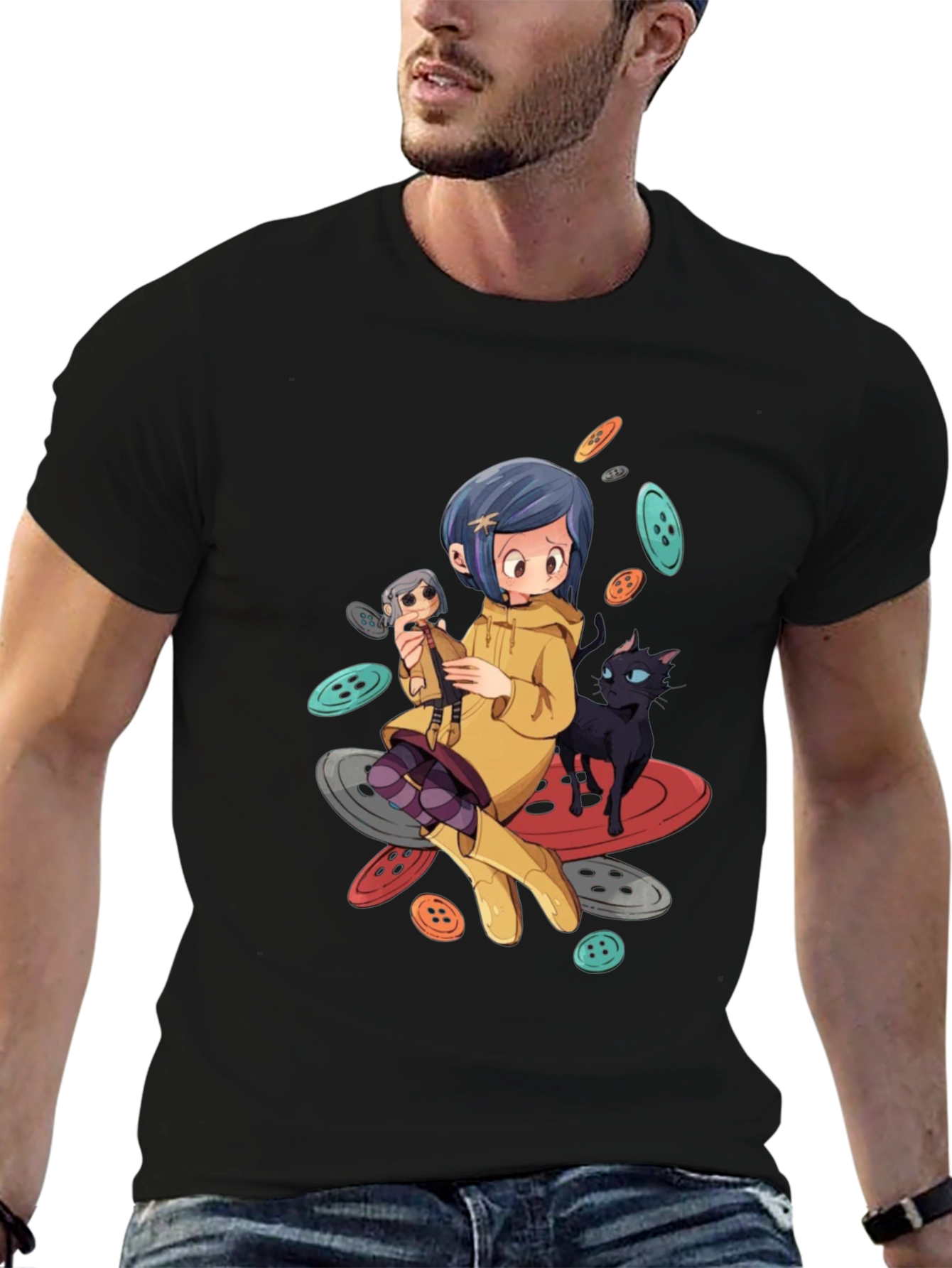 Cartoon Style Anime T-Shirt
