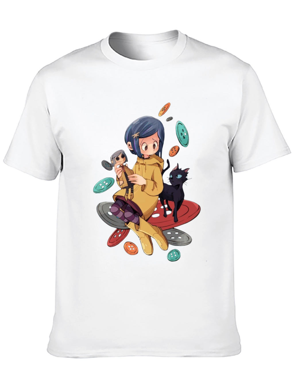 Cartoon Style Anime T-Shirt