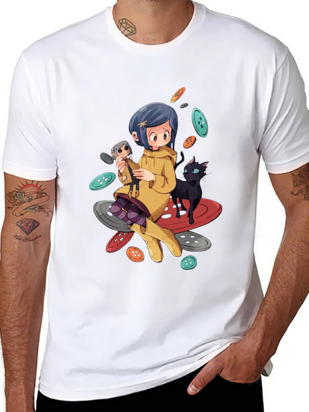 Cartoon Style Anime T-Shirt