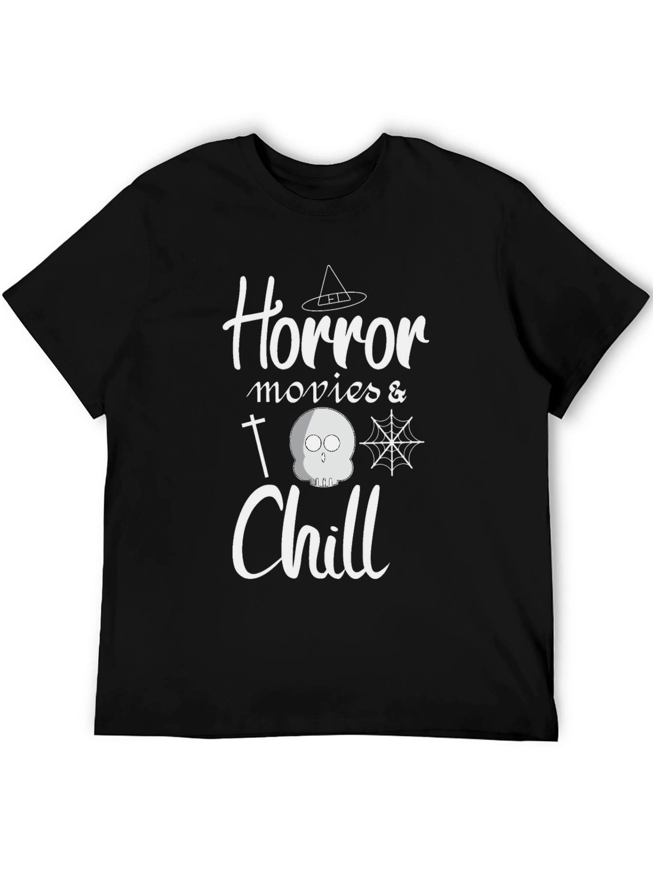 Horror Movies & Chill Graphic T-Shirt