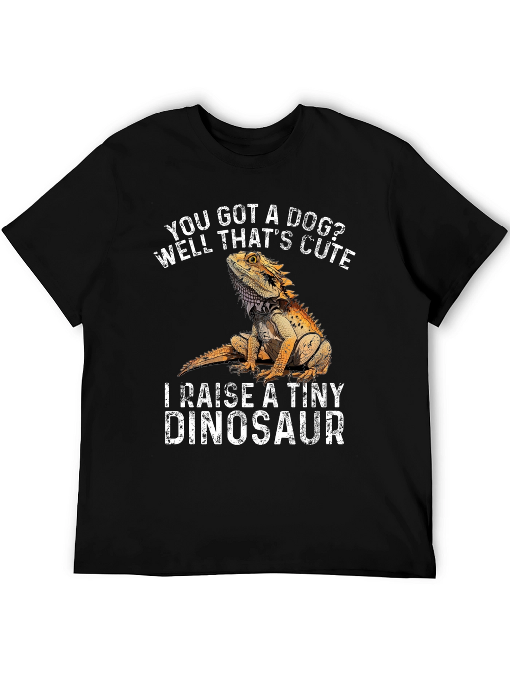 Bearded Dragon Tiny Dinosaur Graphic T-Shirt