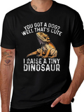Bearded Dragon Tiny Dinosaur Graphic T-Shirt