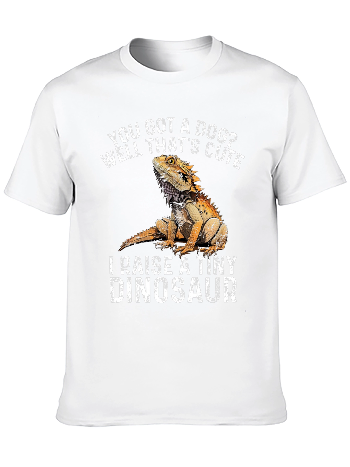 Bearded Dragon Tiny Dinosaur Graphic T-Shirt