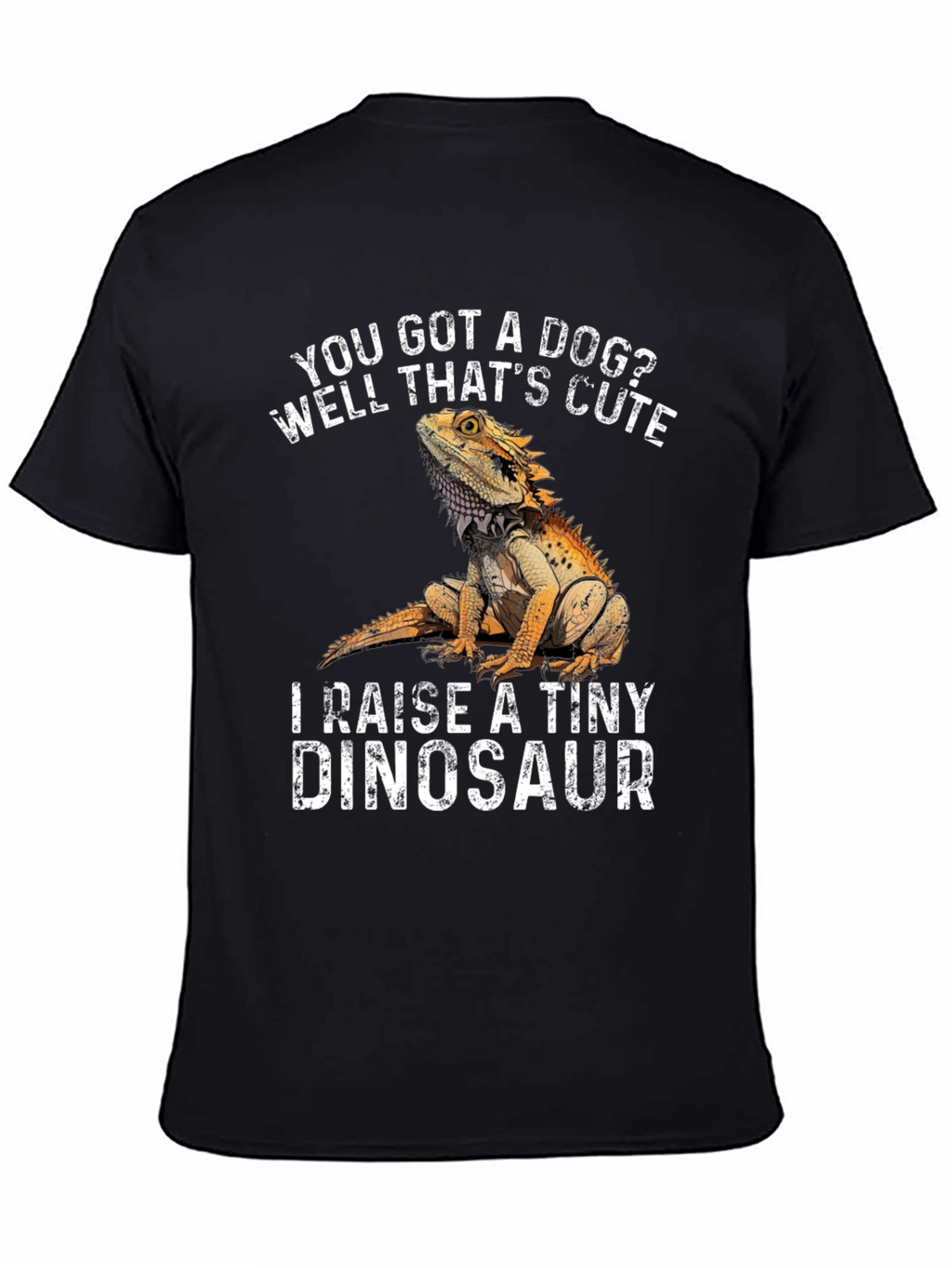 Bearded Dragon Tiny Dinosaur Graphic T-Shirt