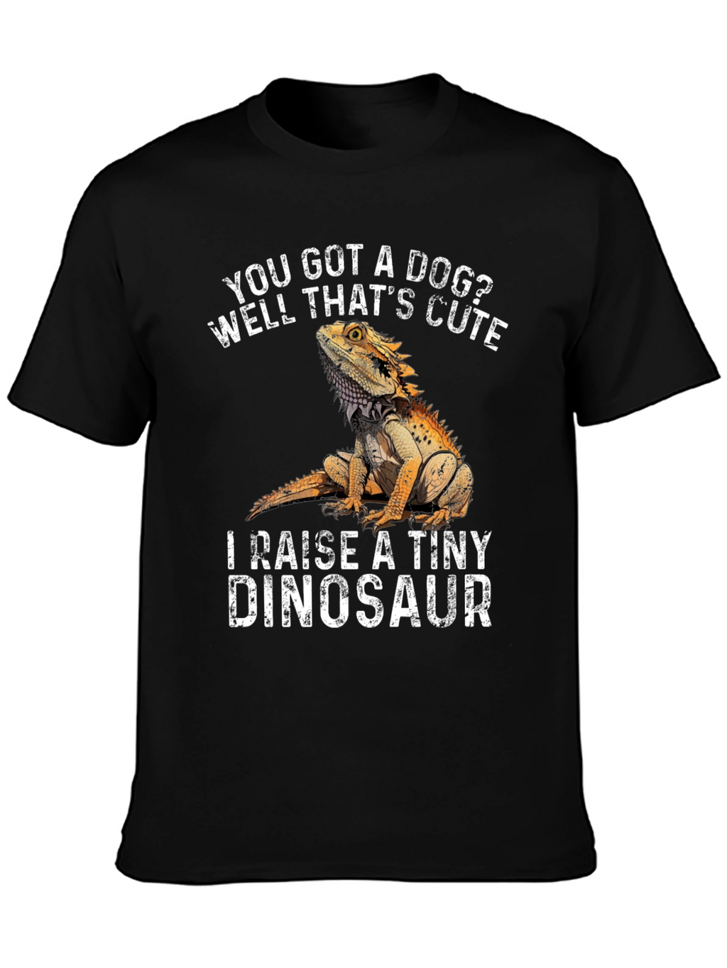 Bearded Dragon Tiny Dinosaur Graphic T-Shirt