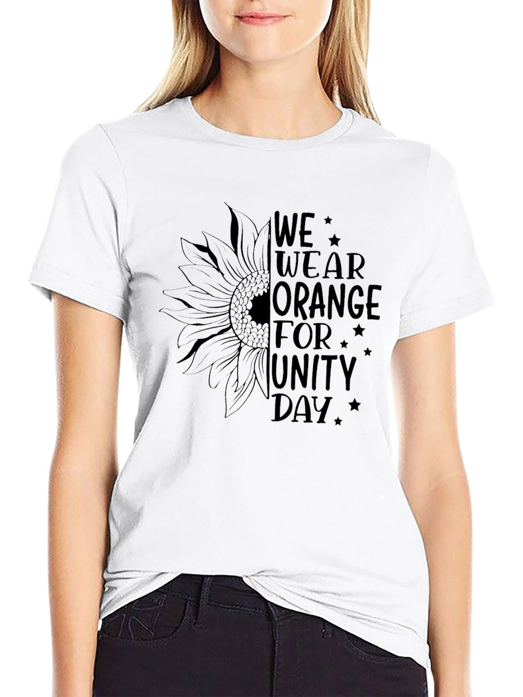 Unity Day Sunflower Graphic Tee