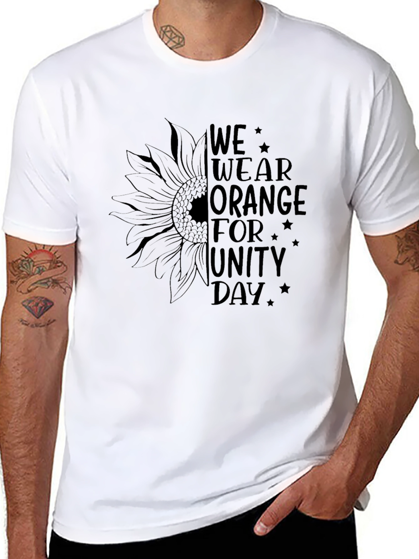 Unity Day Sunflower Graphic Tee