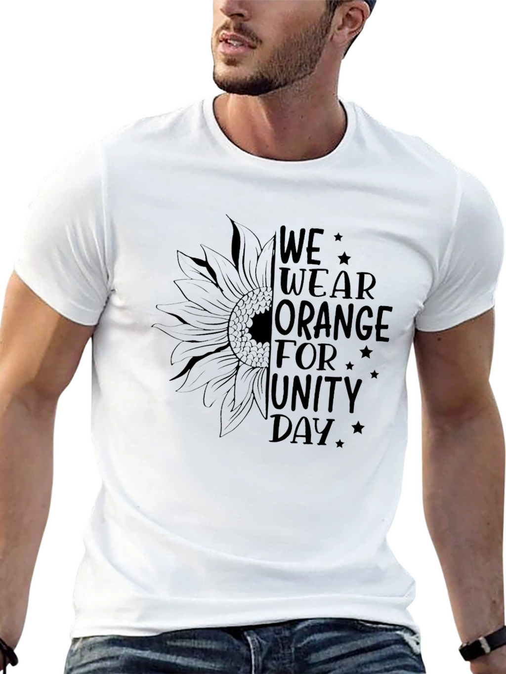 Unity Day Sunflower Graphic Tee