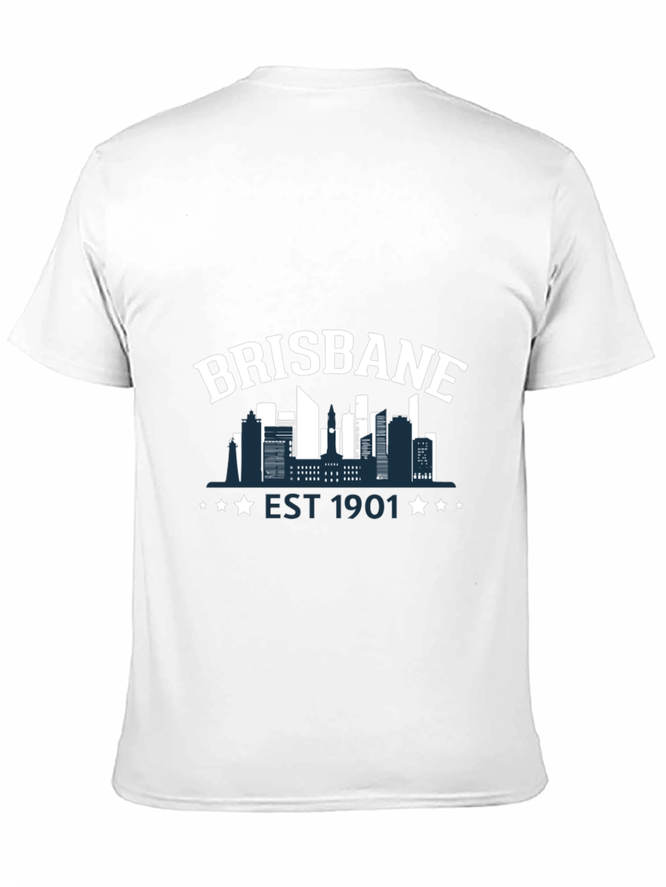 Brisbane Skyline Graphic T-Shirt - Est. 1901