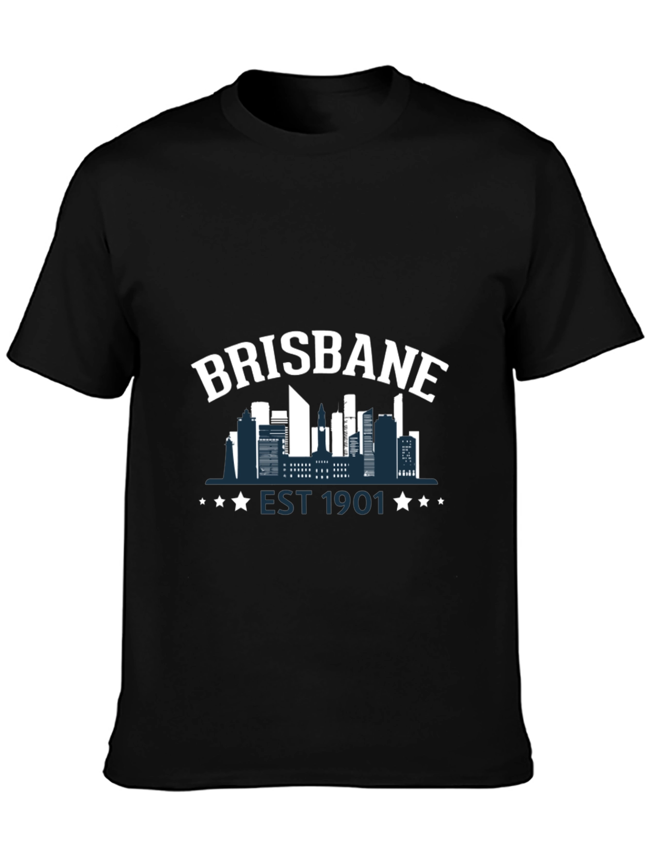 Brisbane Skyline Graphic T-Shirt - Est. 1901
