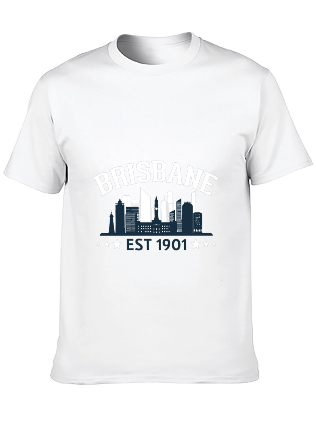 Brisbane Skyline Graphic T-Shirt - Est. 1901