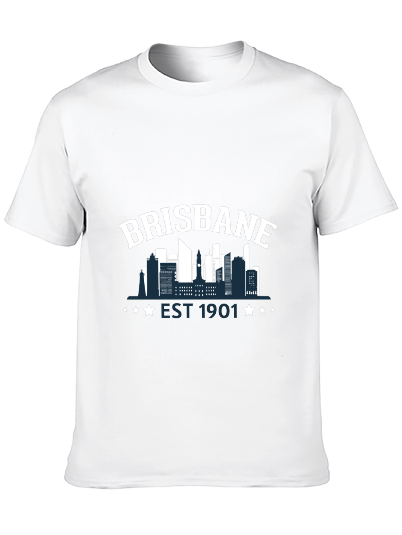 Brisbane Skyline Graphic T-Shirt - Est. 1901