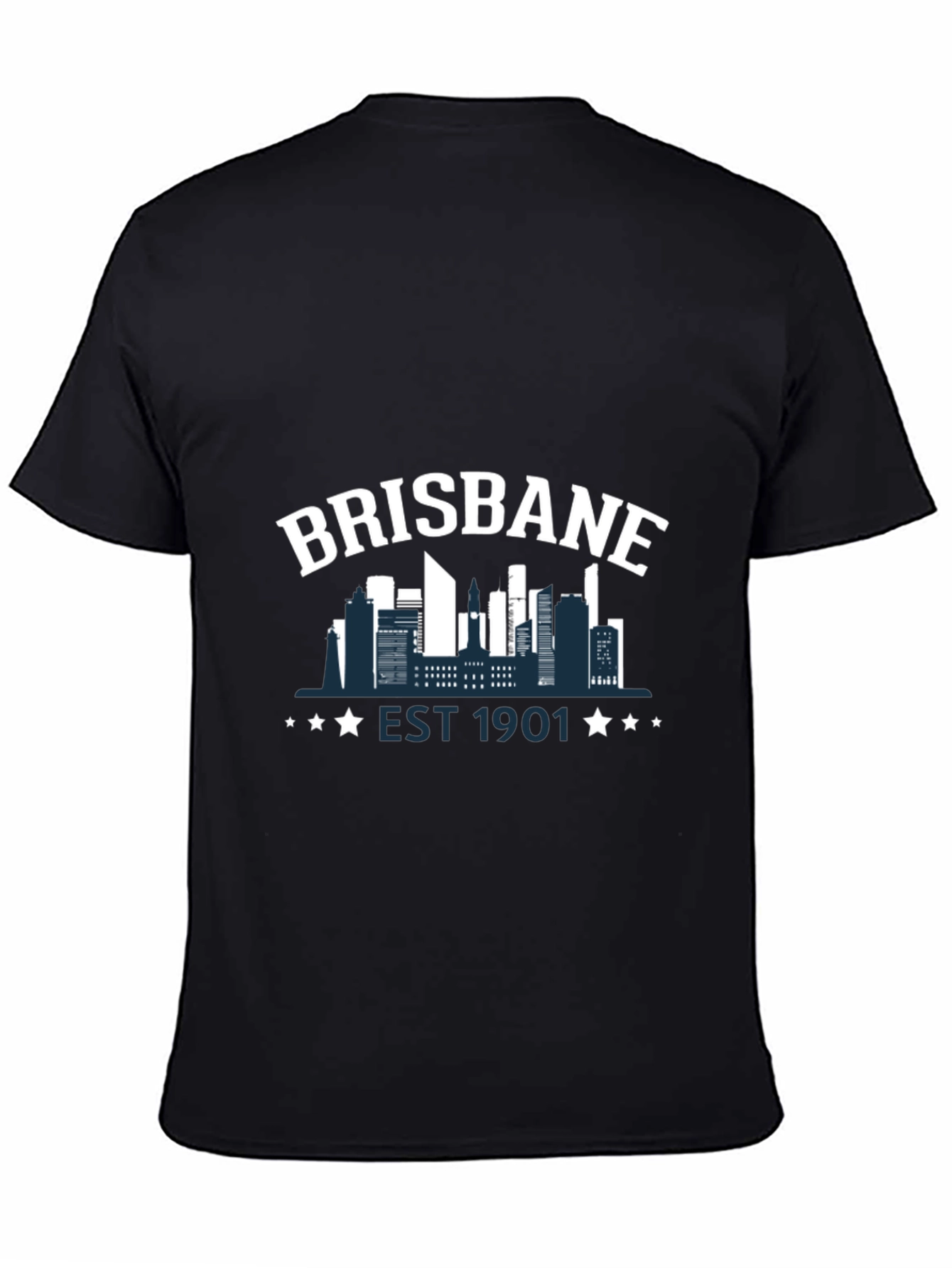 Brisbane Skyline Graphic T-Shirt - Est. 1901