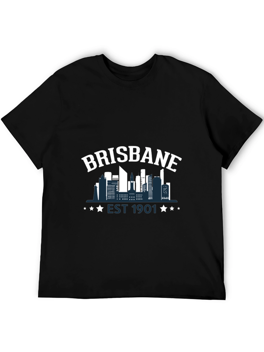 Brisbane Skyline Graphic T-Shirt - Est. 1901