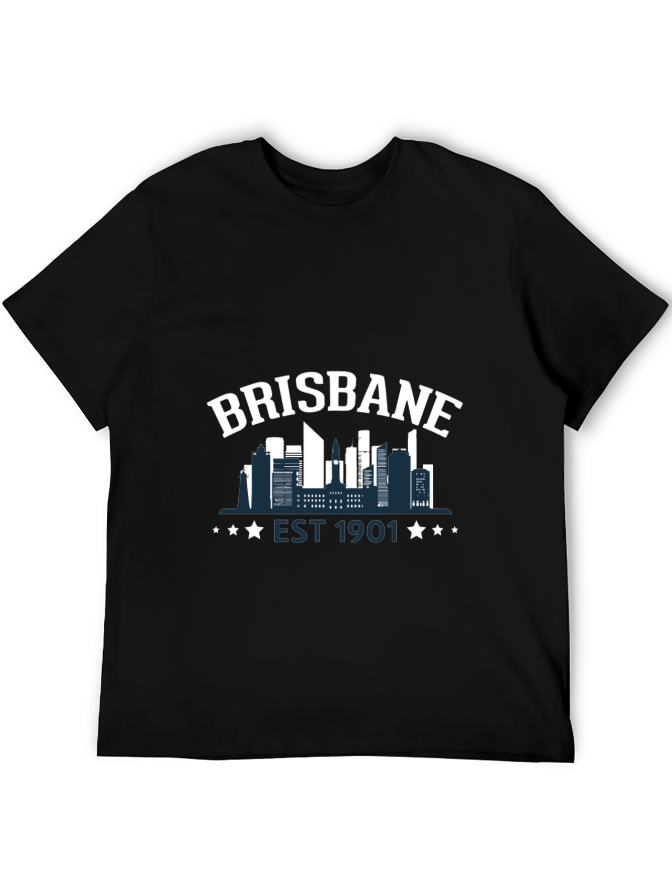 Brisbane Skyline Graphic T-Shirt - Est. 1901