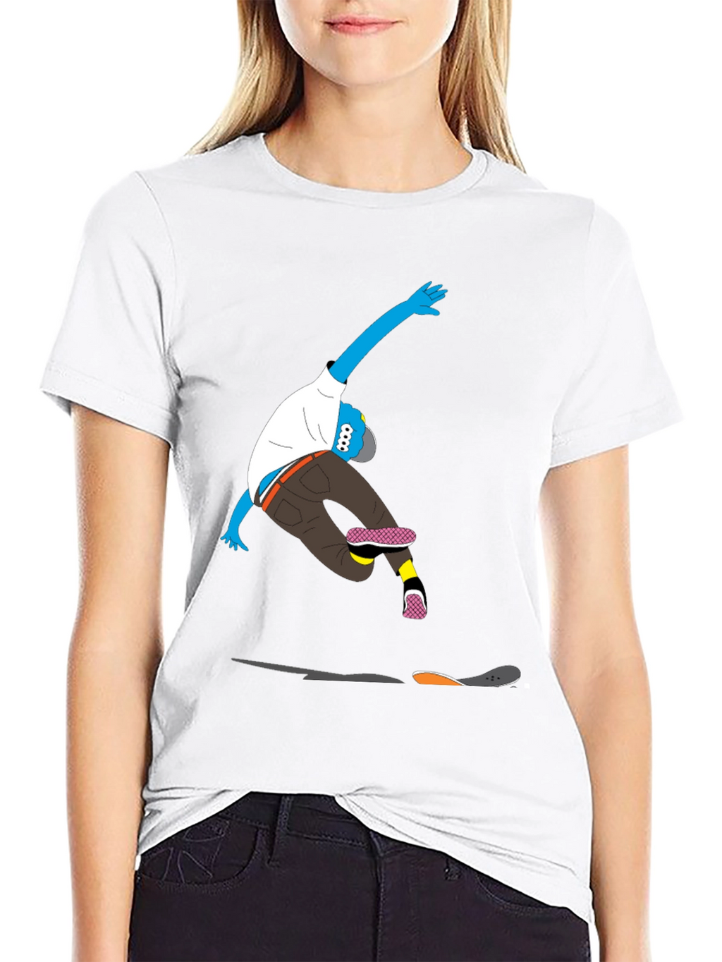 Skateboarding Graphic T-Shirt - Cool Streetwear