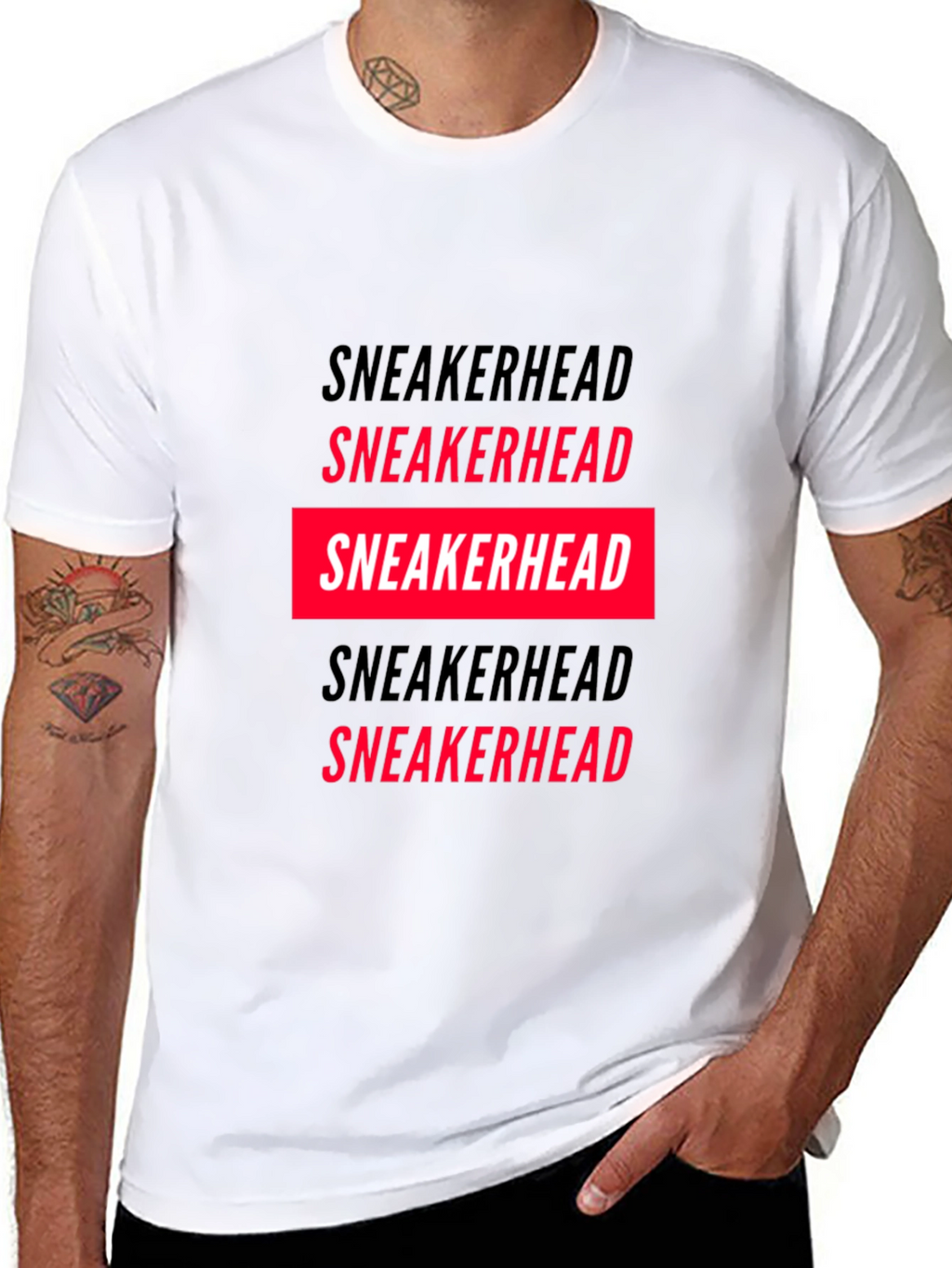 Sneakerhead Graphic Tee - Black - Stylish Casual Wear