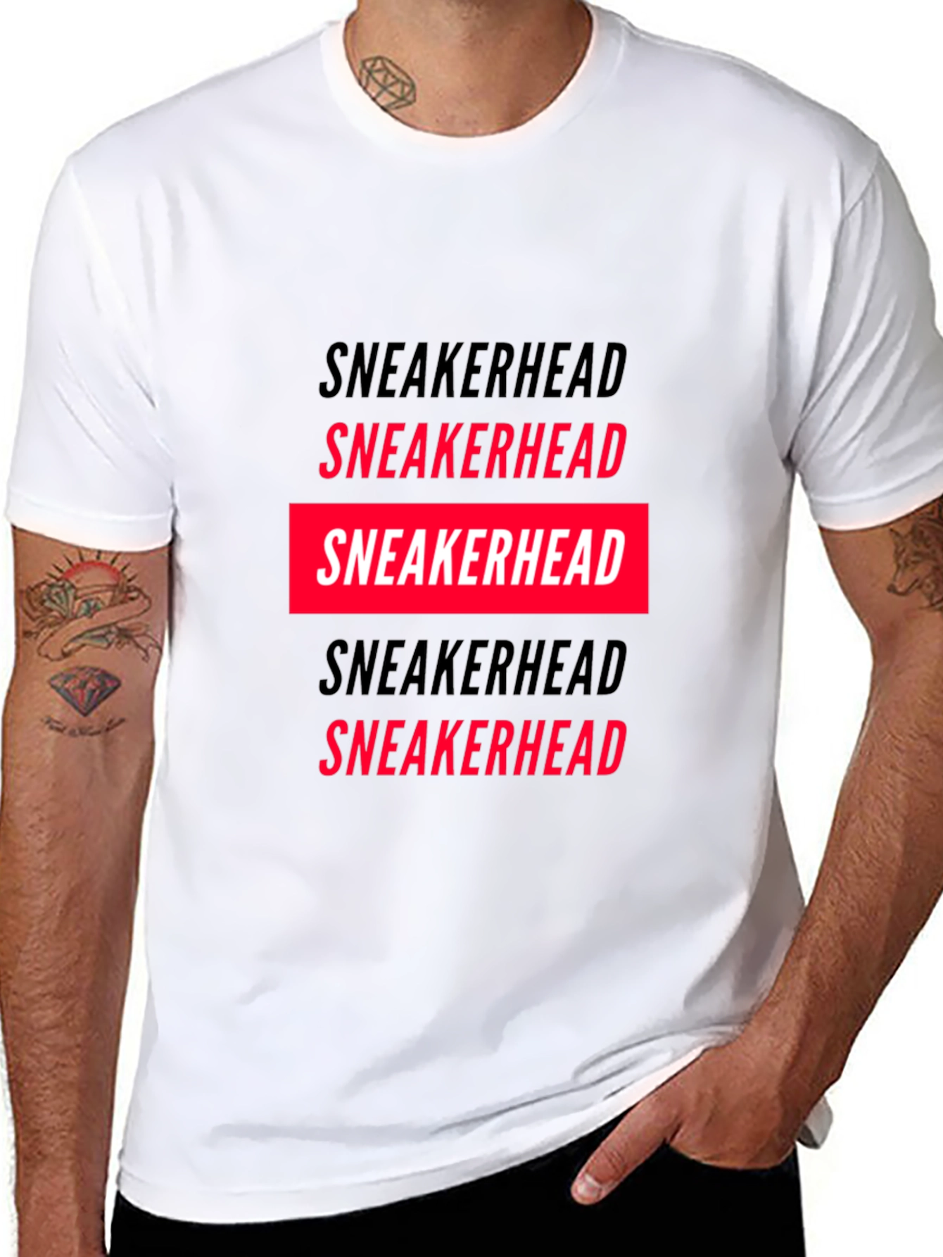 Sneakerhead Graphic Tee - Black - Stylish Casual Wear