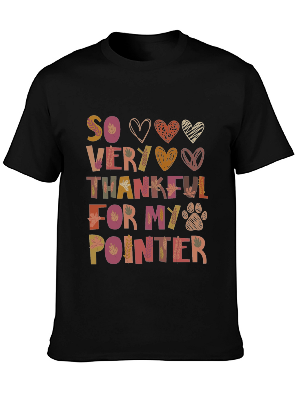 Thankful Pointer Dog T-Shirt
