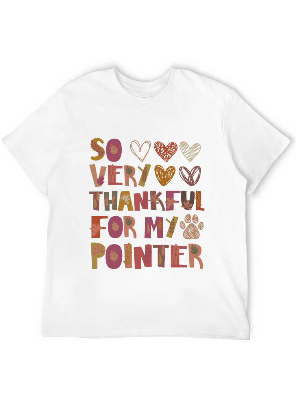 Thankful Pointer Dog T-Shirt
