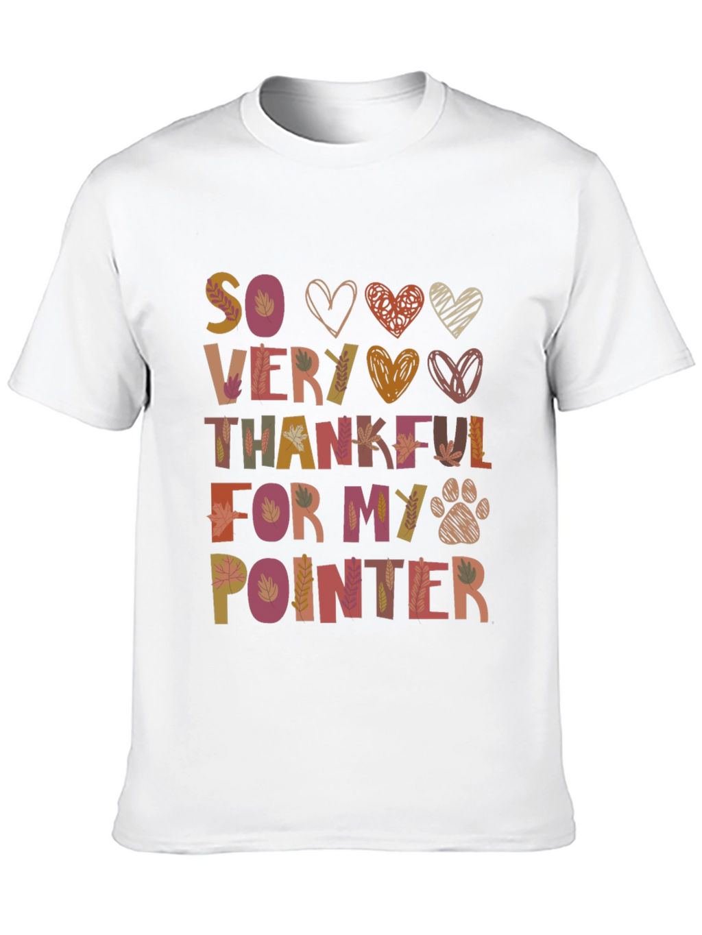 Thankful Pointer Dog T-Shirt