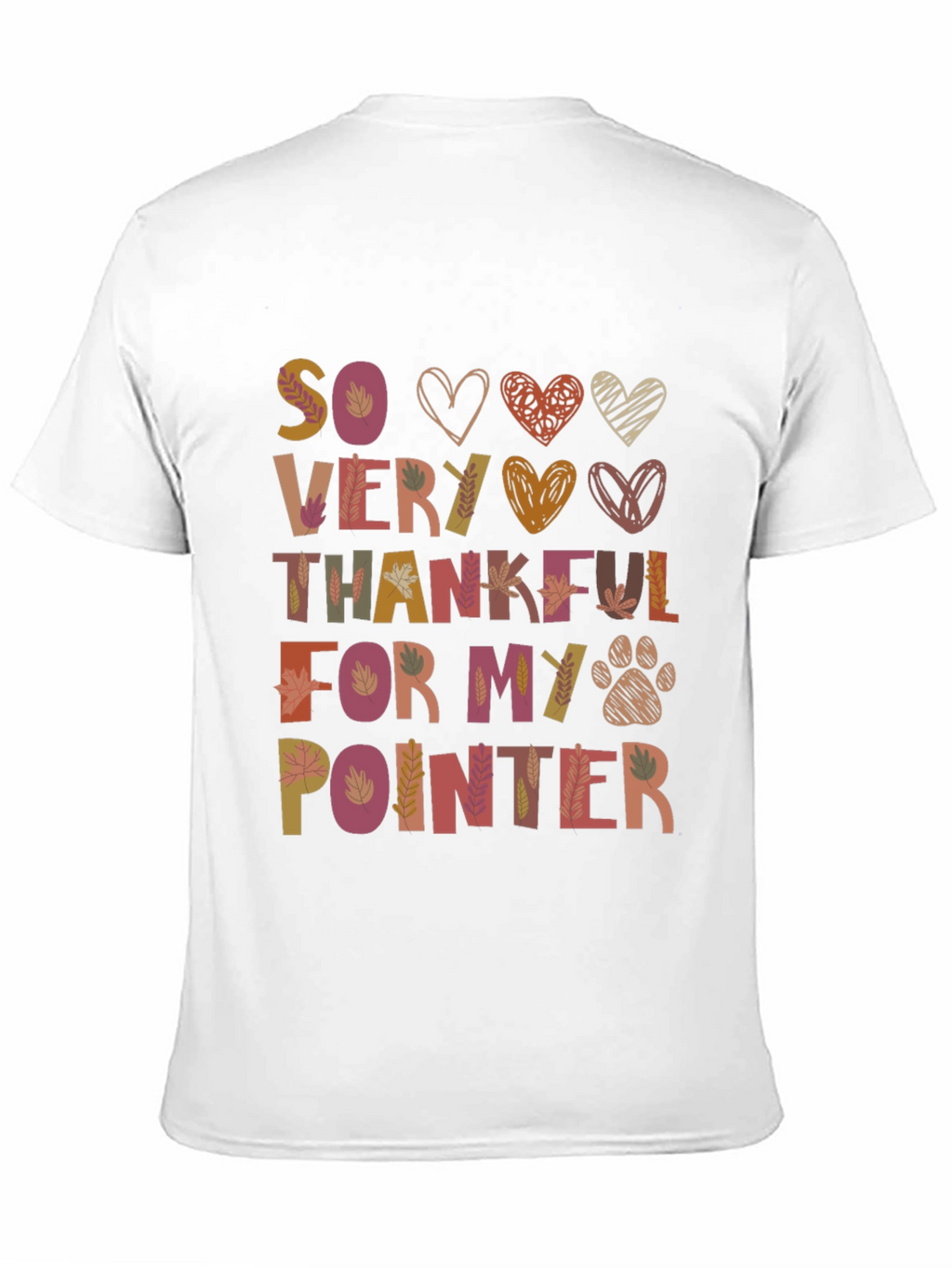 Thankful Pointer Dog T-Shirt