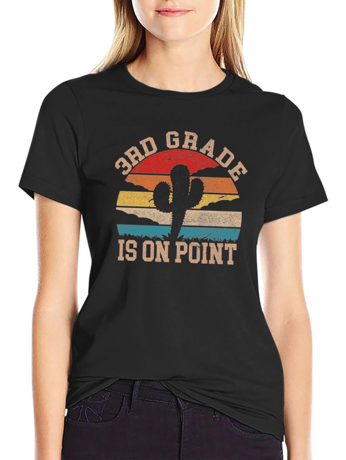 3rd Grade Is On Point Graphic Tee