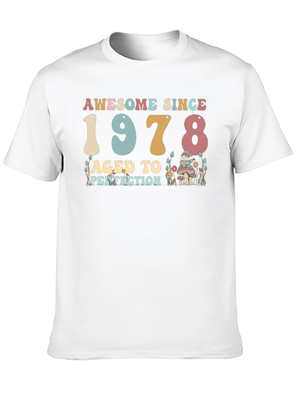 Awesome Since 1978 Black T-Shirt