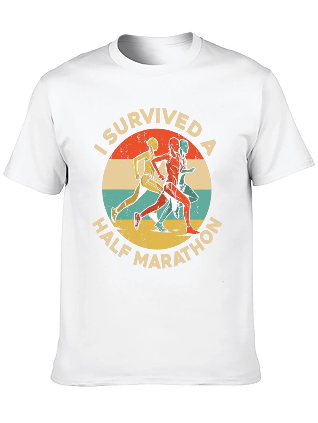 I Survived a Half Marathon Graphic T-Shirt