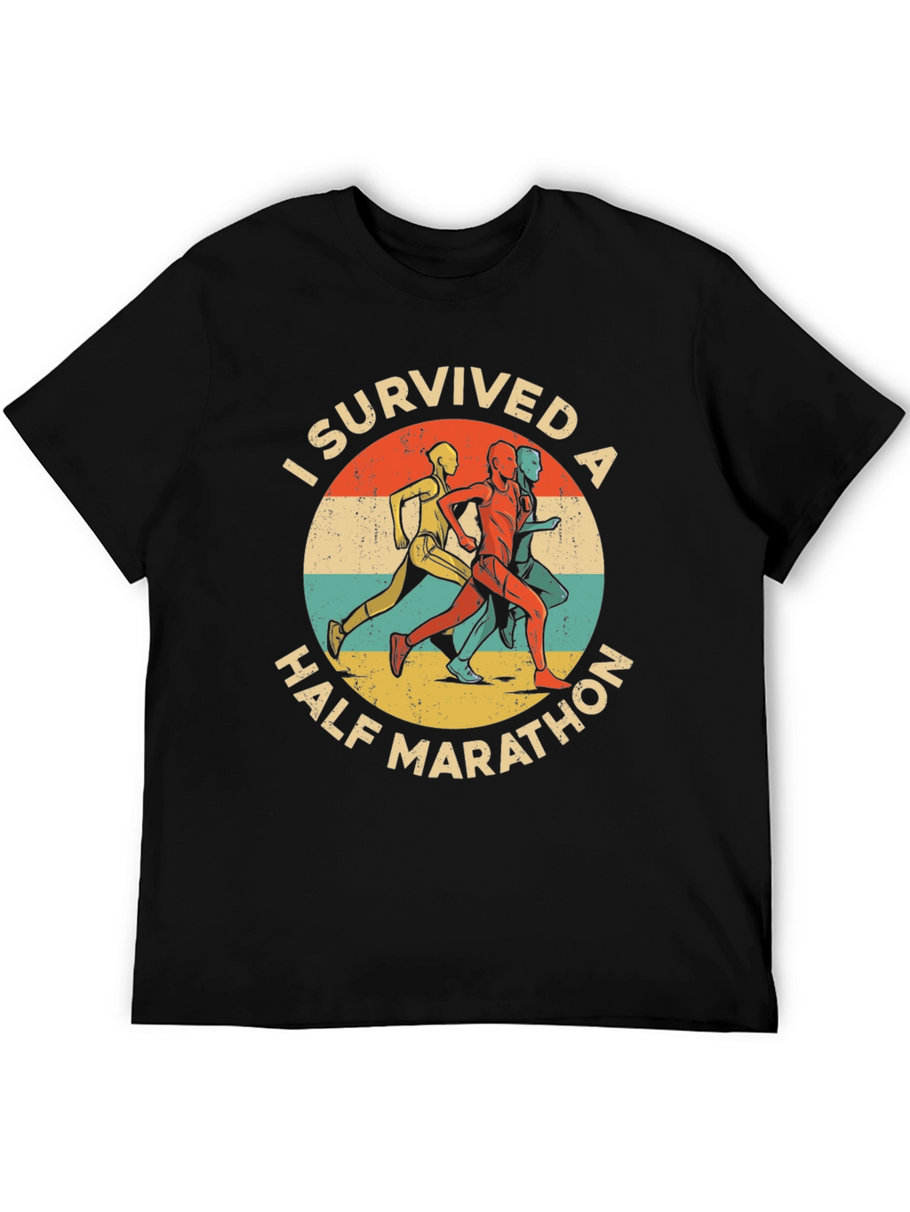 I Survived a Half Marathon Graphic T-Shirt