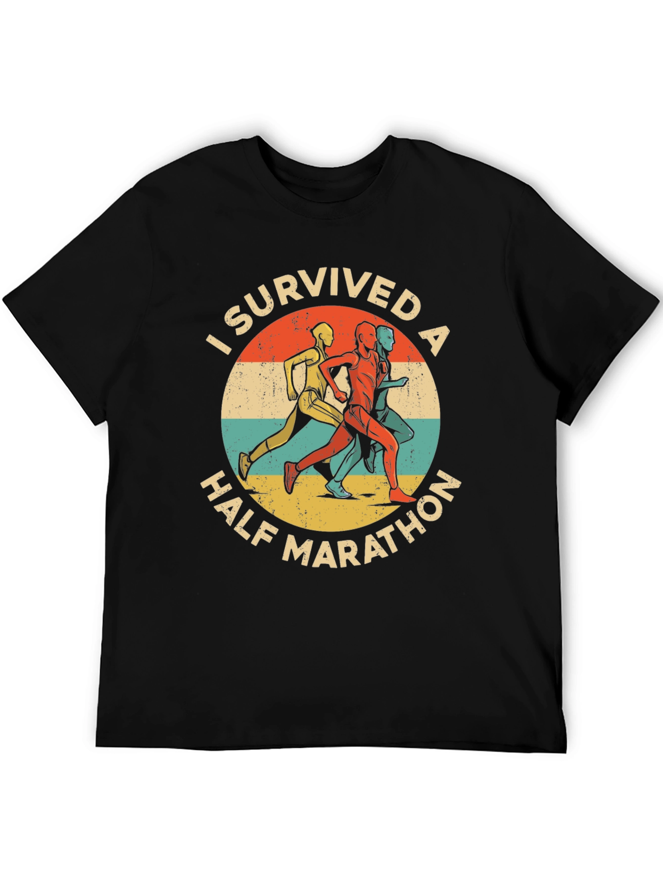 I Survived a Half Marathon Graphic T-Shirt