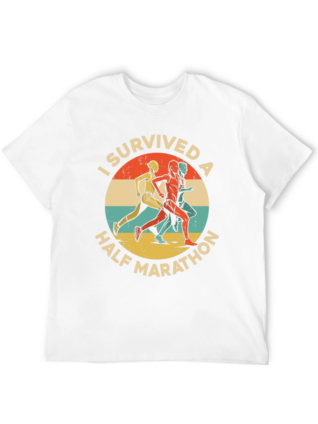 I Survived a Half Marathon Graphic T-Shirt