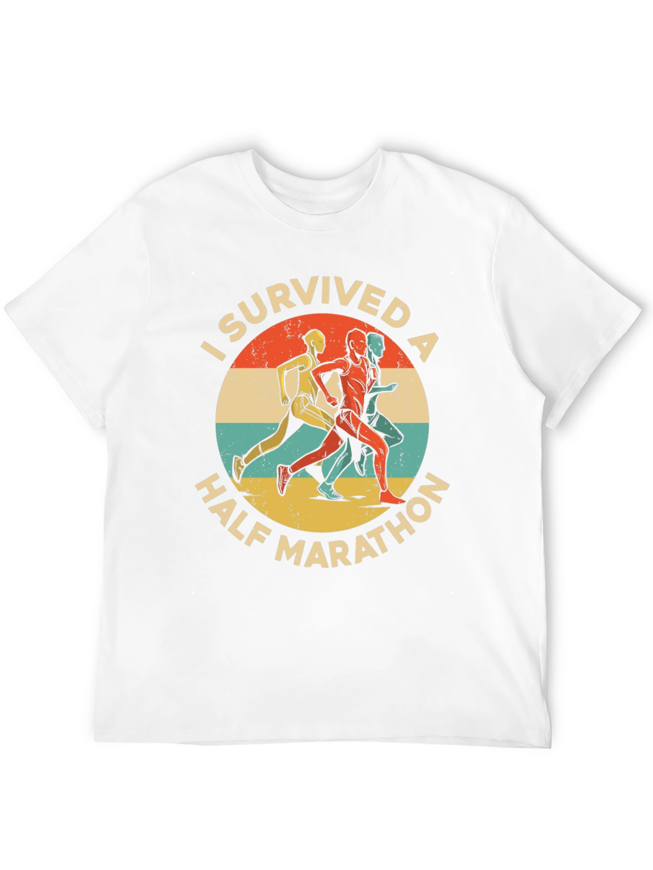 I Survived a Half Marathon Graphic T-Shirt