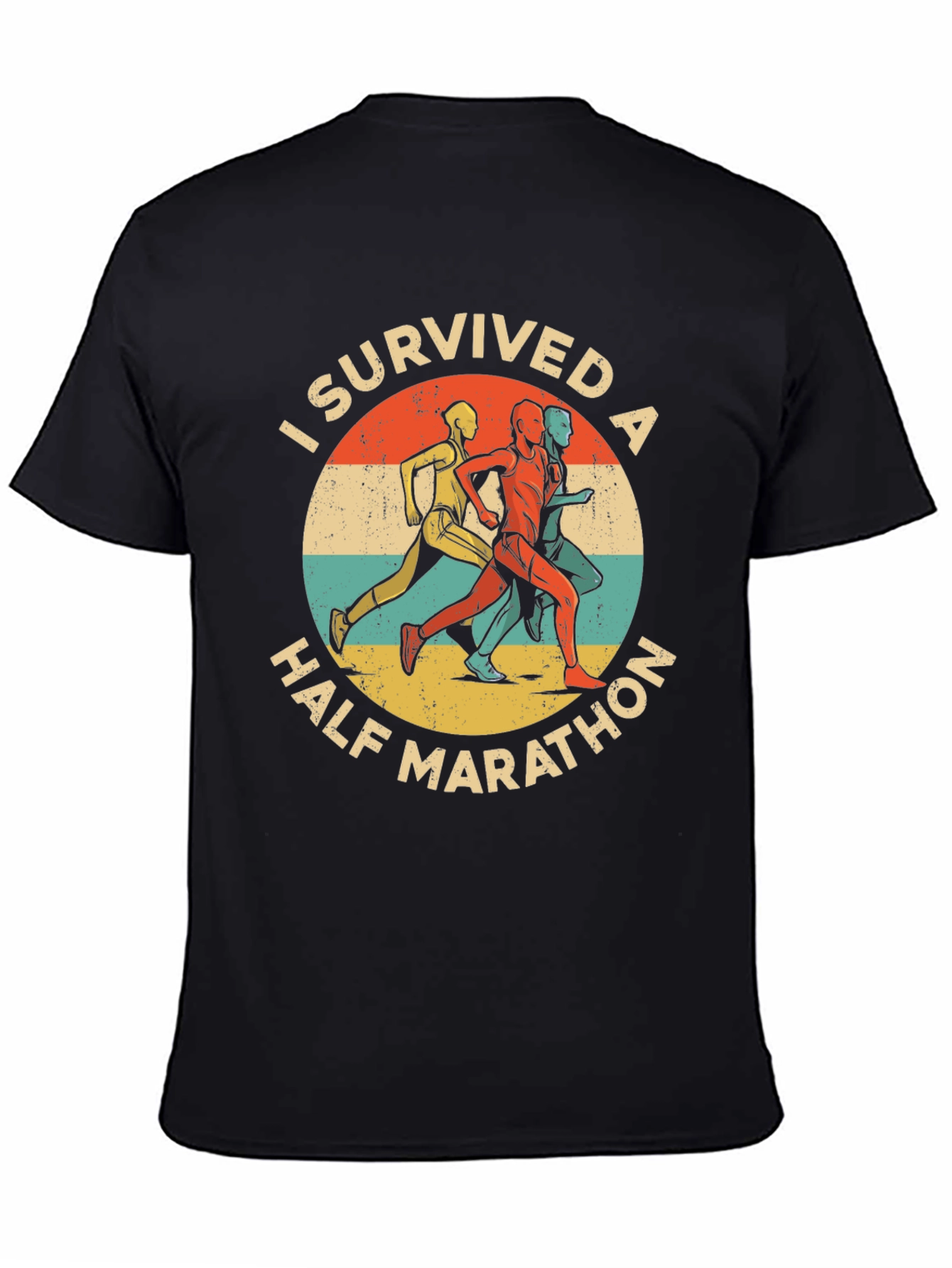 I Survived a Half Marathon Graphic T-Shirt