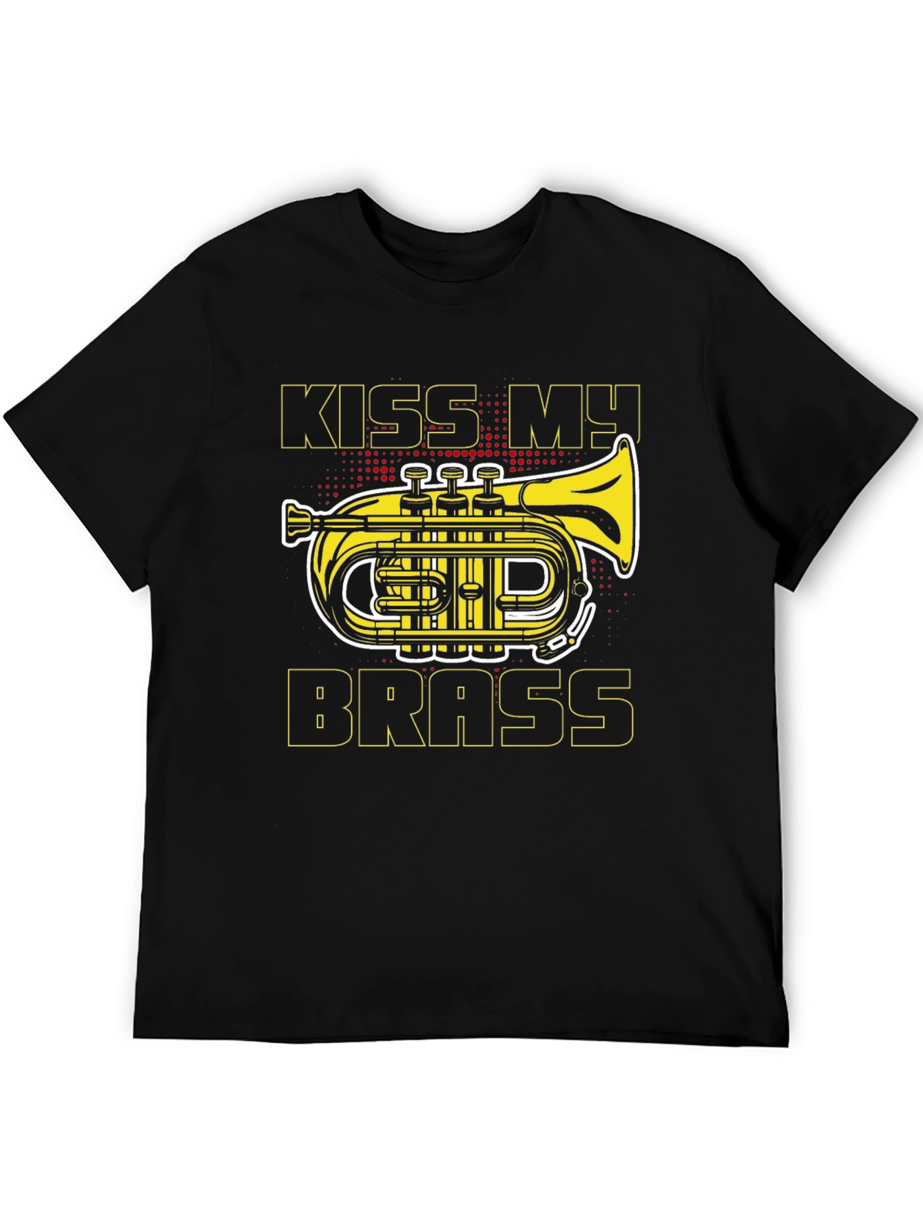 Kiss My Brass T-Shirt - Musician Funny Tee
