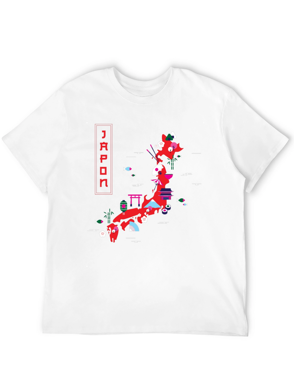 Japan Graphic T-Shirt - Travel Souvenir Tee